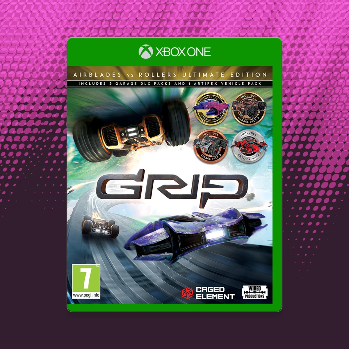 GRIP: Combat Racing - AirBlades Vs Rollers Ultimate Edition (Used) [Xbox  One]