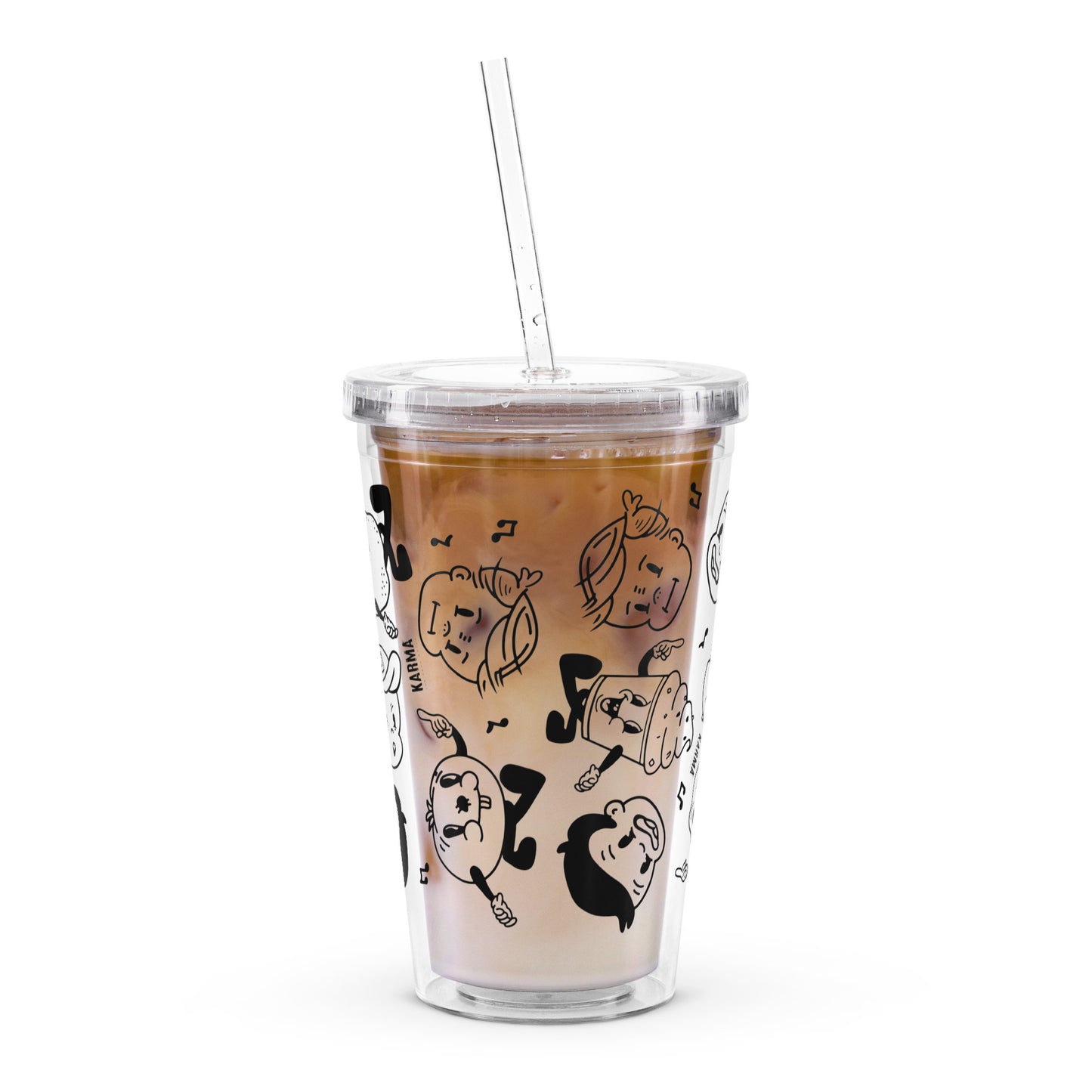 KARMA: The Dark World plastic tumbler