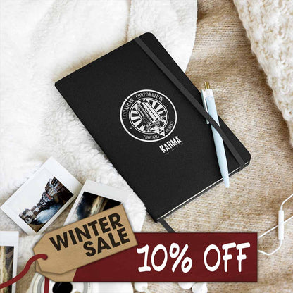 KARMA: The Dark World Hardcover bound notebook