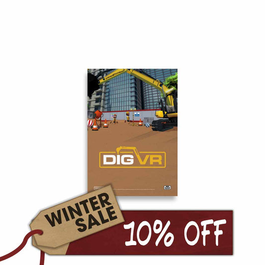 DIG VR 2 Art Print / Poster