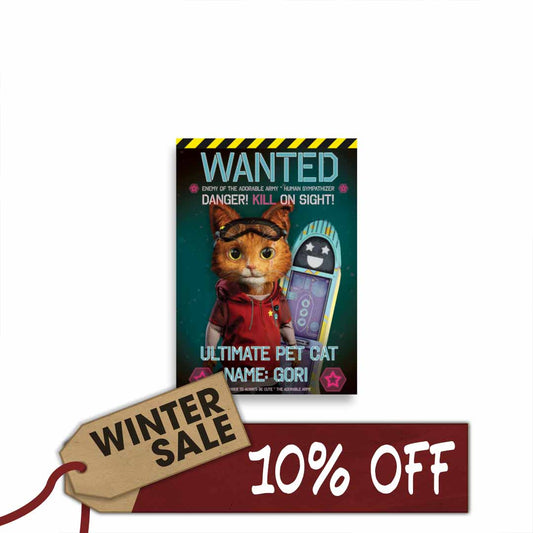 Gori "Wanted" A2 Art Print / Poster