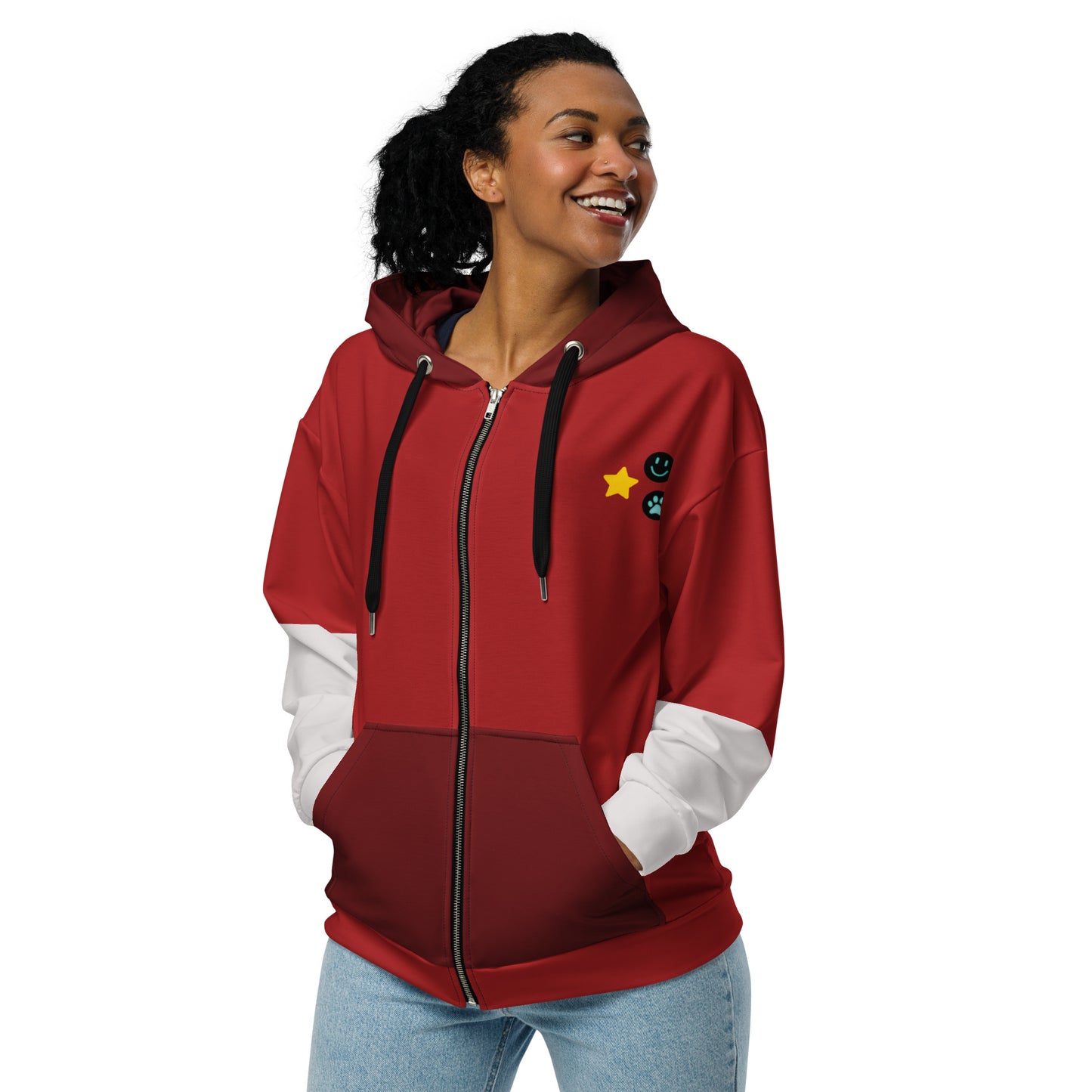 Gori: Cuddly Carnage Unisex zip hoodie