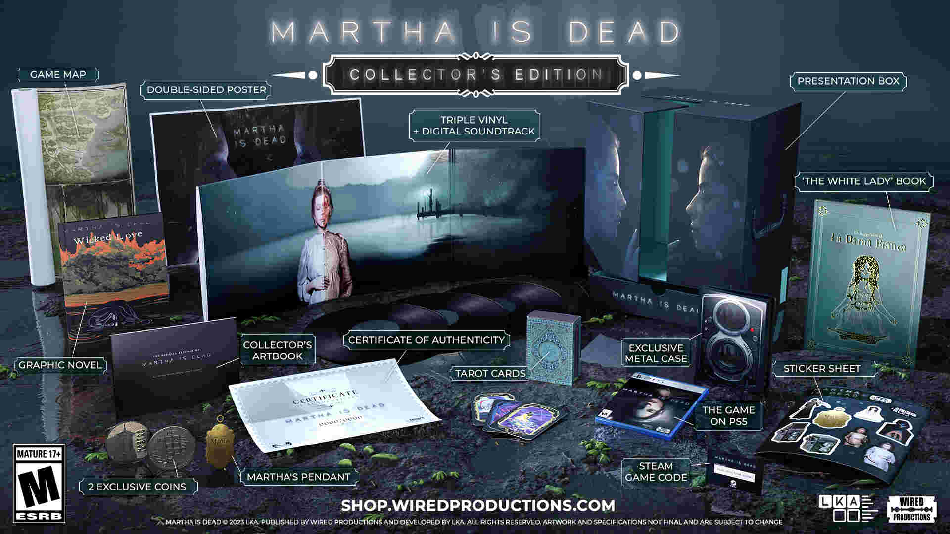 Martha Is Dead Collector\'s Edition PS5 – Wired Productions